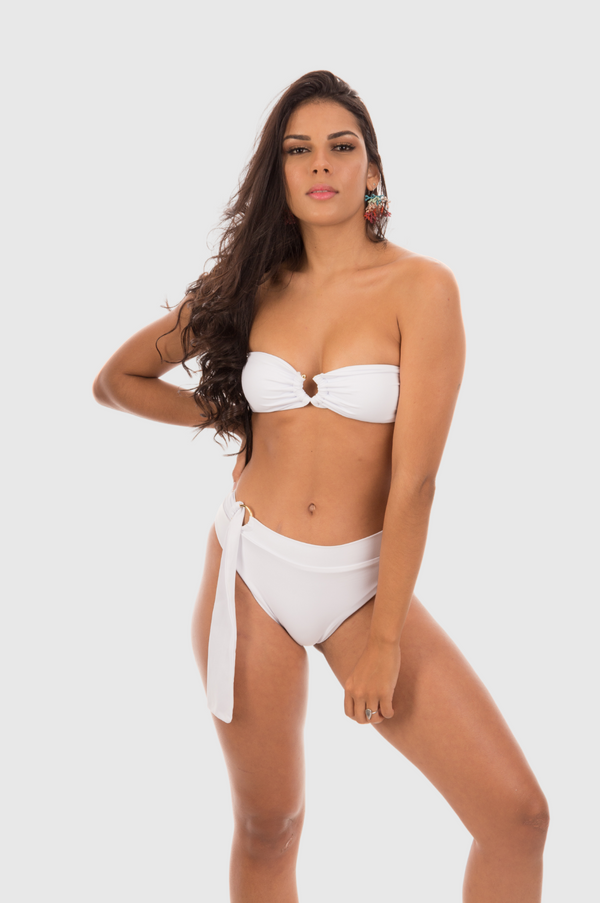Bikini Cruzeiro White Inferior