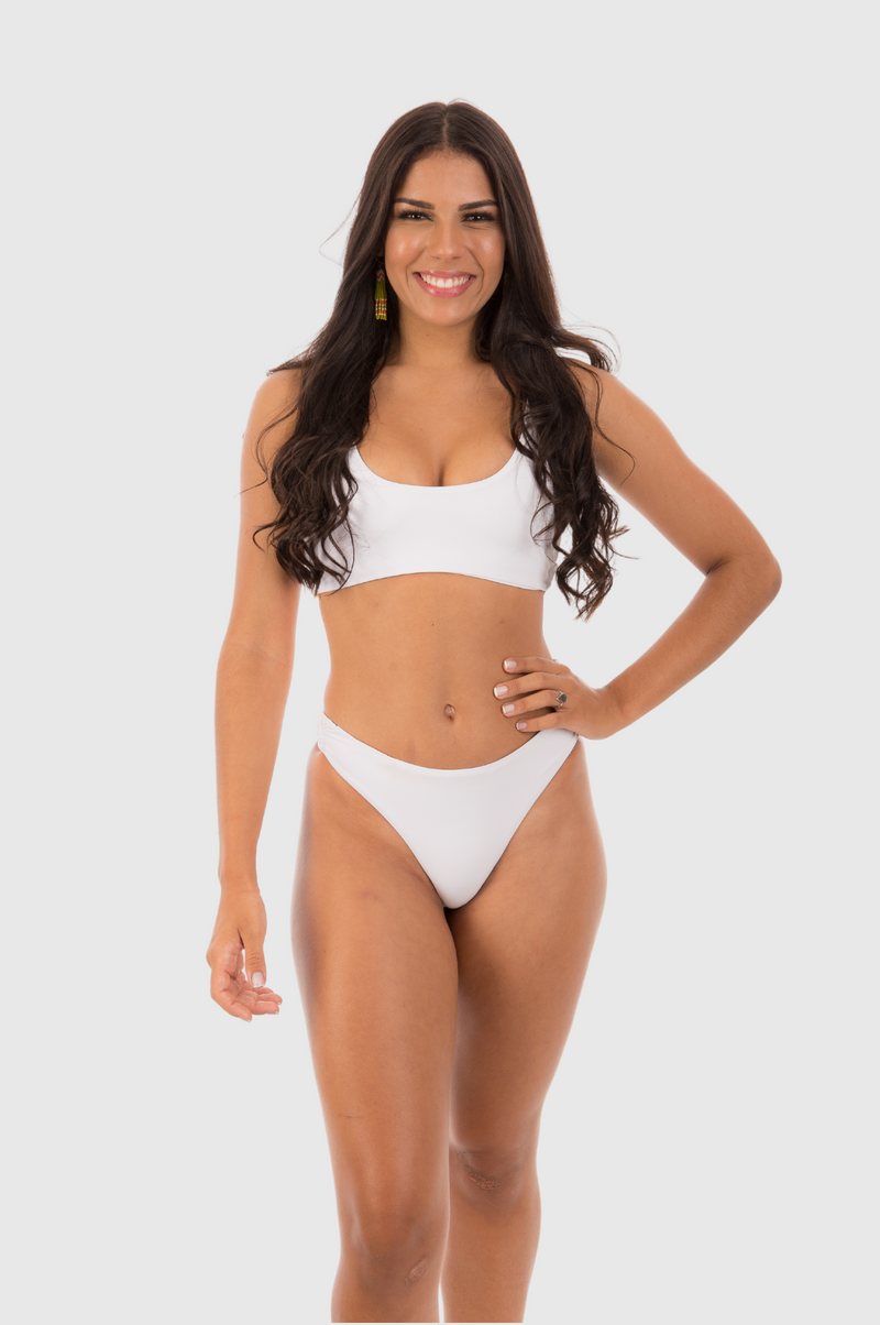 Bikini Sena Madu White Topo